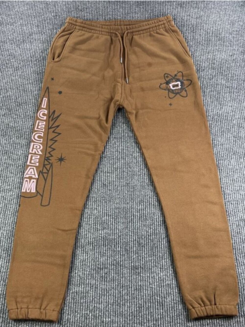 Brown ICE CREAM Exclusive Sweatpants Pants Size XL